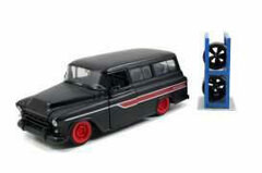 1957 Chevrolet Suburban Just Trucks - primer black