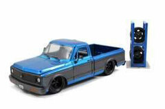 1972 Chevrolet Cheyenn Just Trucks - candy blue/grey