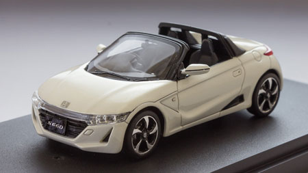 1/43 Honda S660 alpha Premium Star White Pearl