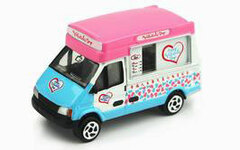 Ice Cream Van Valentine's Day Color Pink Roof (w/Case)