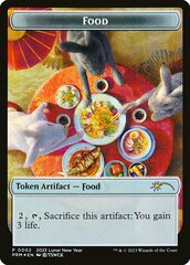 Food Token - Foil Year of the Rabbit 2023