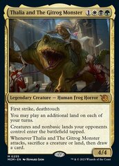 Thalia and The Gitrog Monster - Foil