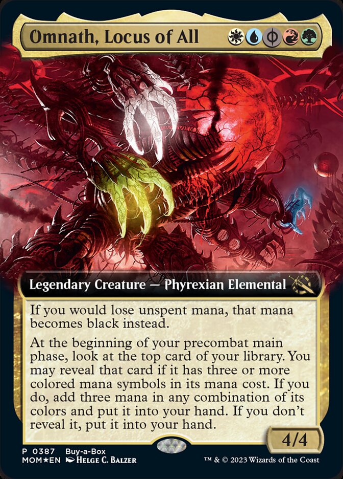 Omnath, Locus of All - Foil - Buy-a-Box Promo