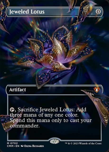 Jeweled Lotus - Foil - Borderless