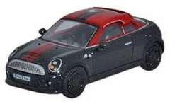 1/76 Mini Cooper (Midnight Black/Red)