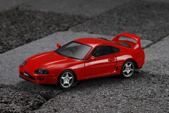 1/43 Toyota Supra 3000 Twin Cam 24 2way Twin Turbo RZ (JZA80) Super Red IV