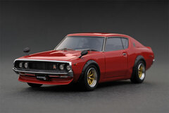 1/43 Skyline GT-R KPGC110 Wide Red