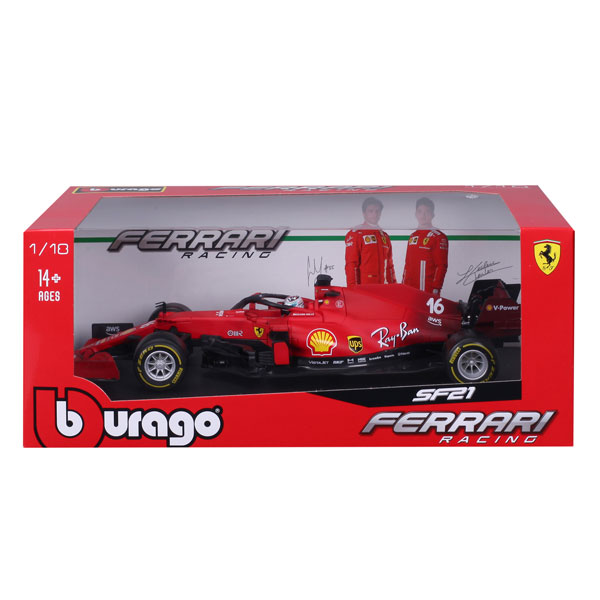 1/18 Ferrari SF21 (2021) No,16 C. Leclerc
