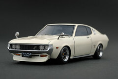 1/43 Toyota Celica 1600GT LB (TA27) White Watanabe-Wheel
