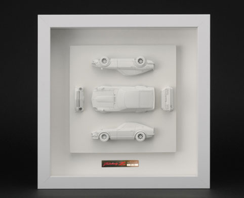 Frame Art White Nissan Fairlady Z (S30)
