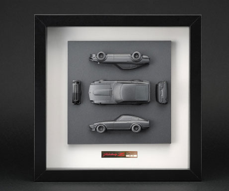 Frame Art Black Nissan Fairlady Z (S30)