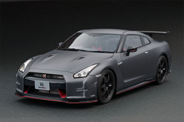 1/18 Nissan GT-R Nismo Dark Matte Gray