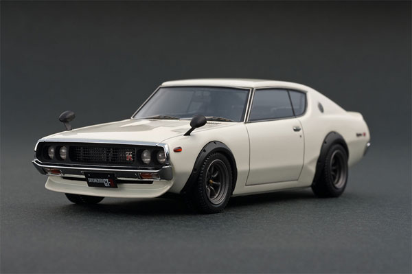 1/43 Skyline GT-R KPGC110 Wide White
