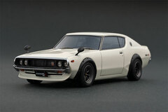 1/43 Skyline GT-R KPGC110 Wide White
