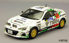 ENIF 1/43 Subaru BRZ 2013 Rally Hokkaido #69 TEIN ADVAN BRZ Takuma Kamada/ Shi Ichino