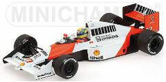 Minichamps Diecast Model 1/18 McLaren Honda MP4/5B No.27 A.Sena World Champion 1990