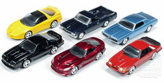 Auto World 1:64 Die Cast Deluxe - Release 2 Release B (6 Types Set)