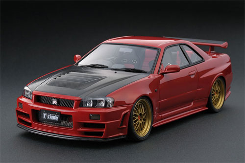 1/18 Nismo R34 GT-R Z-tune Red