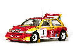 Sunstar 1/18 MG Metro 6R4 #7 D.Auriol/B.Occelli