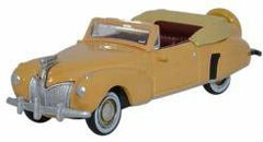 Oxford 1/87 Lincoln Continental 1941 (Rockingham Tan)