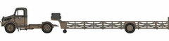 Oxford 1/76 Bedford OX Queen Mary Trailer RAF 108 Repair Salvage Unit Tunisia 1943