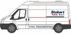 Oxford 1/76 Ford Transit LWB High Roof 