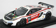 Peako Resin Miniature Model 1/18 McLaren MP4-12C GT3 Blancpain Monza 2012 Body Club #91 Akira Iida, J.S.Chen, M.Chen