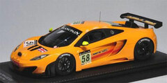 Peako Resin Miniature Model 1/18 McLaren MP4-12C GT3 Spa 24H 2011 #58