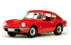 Sunstar Model Car 1/18 1970 Trimp Spitfire GT6 (Red)