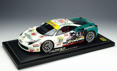 BBR 1/18 Ferrari 458 Challenge 2012 Monza #113