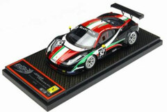 BBR 1/43 Ferrari 458 Italy GT3 2012 Blancpain Endurance Series #52