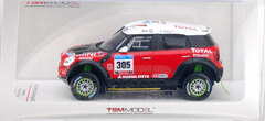 True Scale Resin Mini Car 1/43 Mini Countryman 2011 Dakar Rally #305 GUERLAIN CHICHERIT