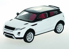 Century Dragon 1/43 Range Rover Evoque Coupe White & Black