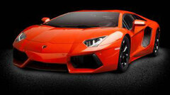 1/8 Lamborghini Aventador (ORANGE PEARL) Assembly Kit