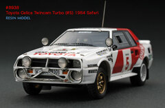 Resin Model 1/43 Toyota Celica Twincam Turbo (#5) 1984 Safari