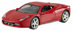 Mattel 1/50 Diecast Car -Elite One Series- Ferrari 458 Italia (RED)
