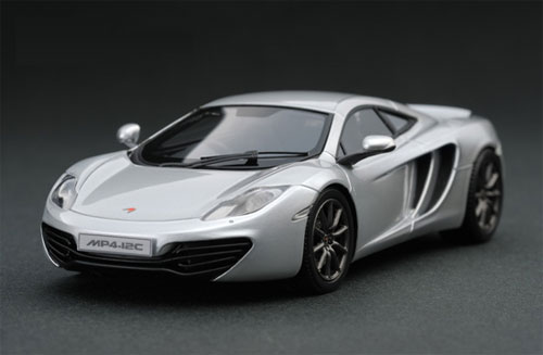 Resin Model 1/43 McLaren MP4-12C (Silver)