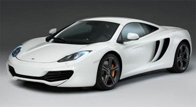 Resin Model 1/43 McLaren MP4-12C (White)