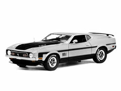 Sunstar Model Car 1/18 1971 Ford Mustang Mach 1 (Light Puter)