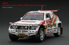 Resin Model 1/43 Mitsubishi Pajero (#100) 1992Paris-Moscow-Beijing