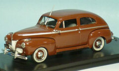 American Heritage 1/43 1941 Ford Super Deluxe Seminole Brown