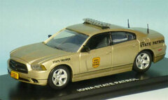 First Response 1/43 2012 Dodge Charger Iowa Police Gold