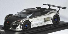 Peako Resin Miniature Model 1/18 Gumpert Apollo Sports Chrome/ Matte Black