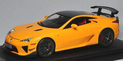 Peako Resin Miniature Model 1/18 Lexus LFA Nurburgring Package Orange/ Carbon Roof