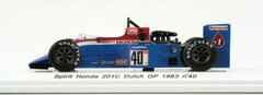 Rave Collection Resin Model 1/43 Spirit Honda 201C Dutch GP 1983 #40 S.Johansson