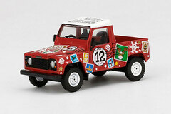 1/64 Land Rover Defender 90 Pickup 2021 Christmas Edition (Right-hand Steering)