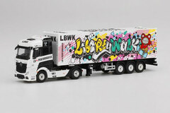 1/64 Mercedes-Benz Actros 40ft Container 