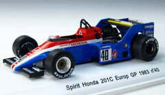 Rave Collection Resin Model 1/43 Spirit Honda 201C European GP 1983 #40 S.Johansson
