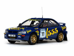 Sunstar Model Car 1/18 Subaru Impreza 555 #11 R.Burns/R.Reid (NZ Rally 1994)