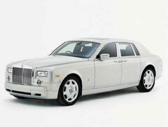 True Scale Resin Model 1/43 2009 Rolls-Royce Phantom Sedam English White